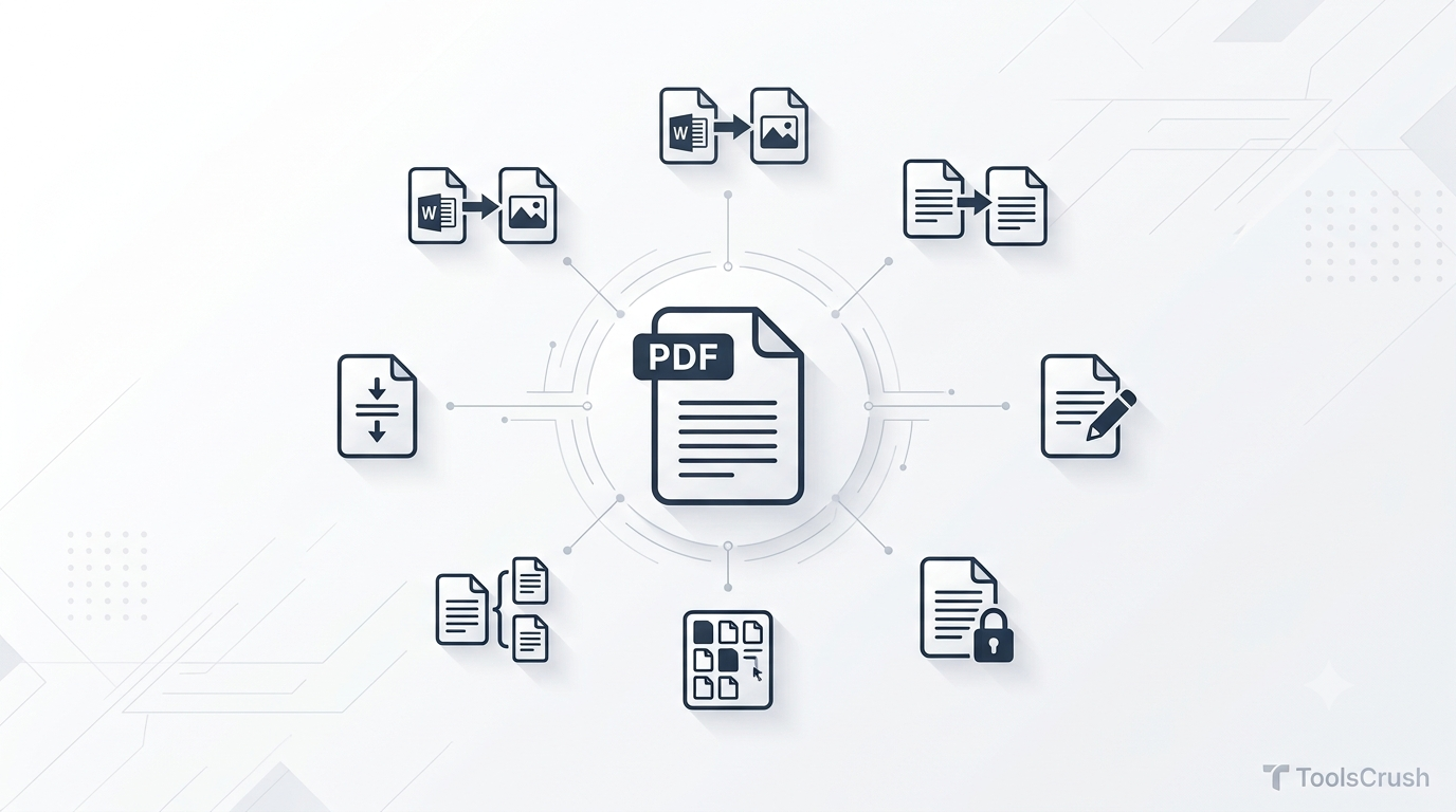 **Alt text:** `I Love PDF complete guide for converting, compressing, merging, editing and managing PDF files`