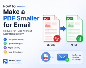 How to make a PDF smaller for email