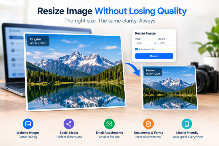 resize image without losing quality online